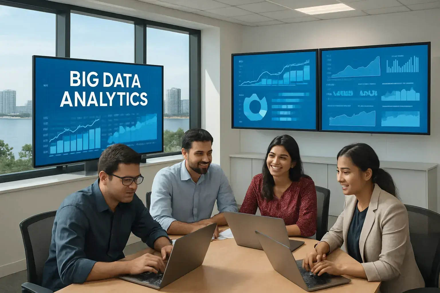 Big data training, angular training, data science training with human action and emotion detection, java training