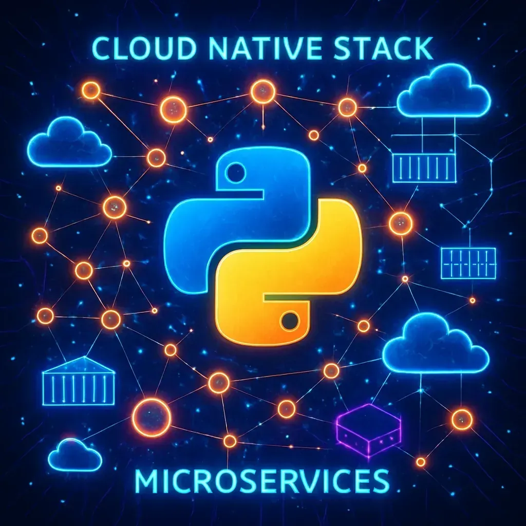 Cloud Native Stack Python with Microservices